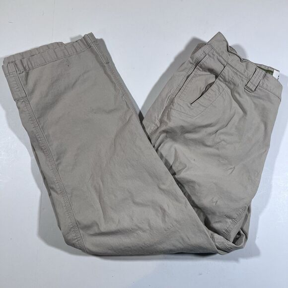 Mountain Khaki All Mountain Pants Organic Cotton Relaxed Fit Outdoor Men's 34x30 - Picture 2 of 14